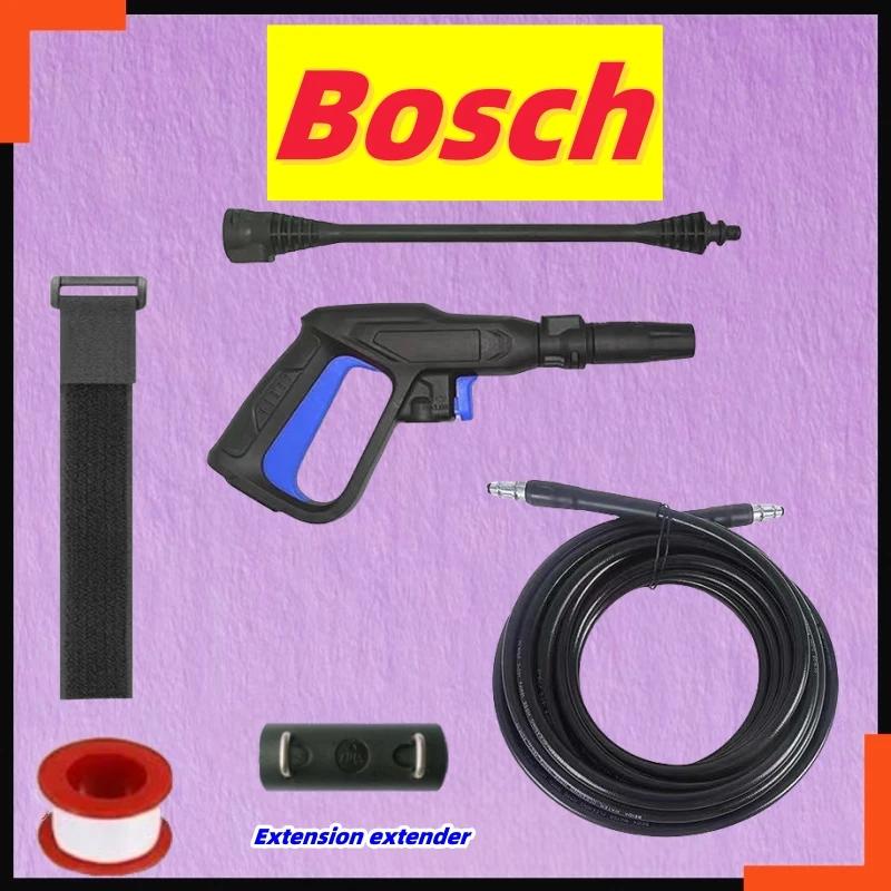 

Bosch High-Pressure Cleaning Machine Hose, 1m-35m Pressure Flushing Hose, High-Pressure Water Gun, Suitable For Bosch.