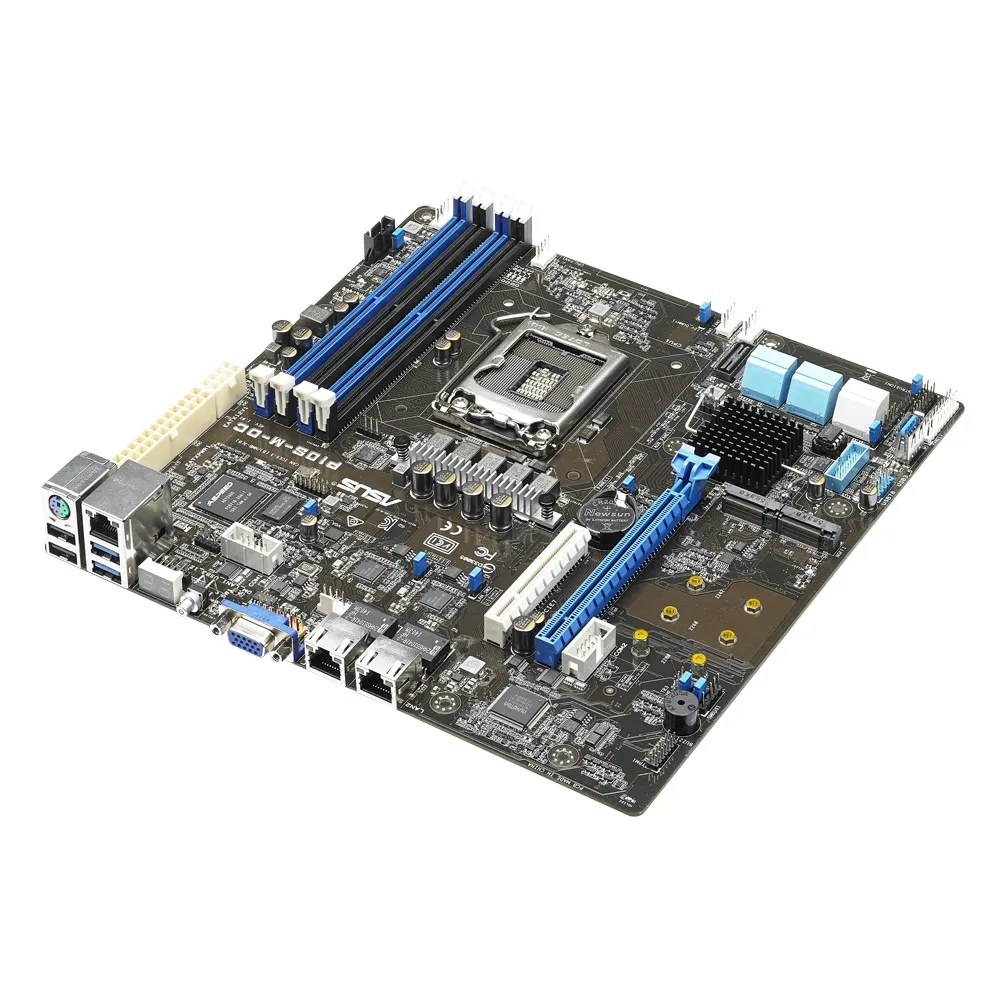 ASUS P10S-M-DC Server Motherboard Intel C232 LGA 1151 DDR4 64 GB Micro ATX unterstützt Intel Xeon Serie E3-1200 CPU