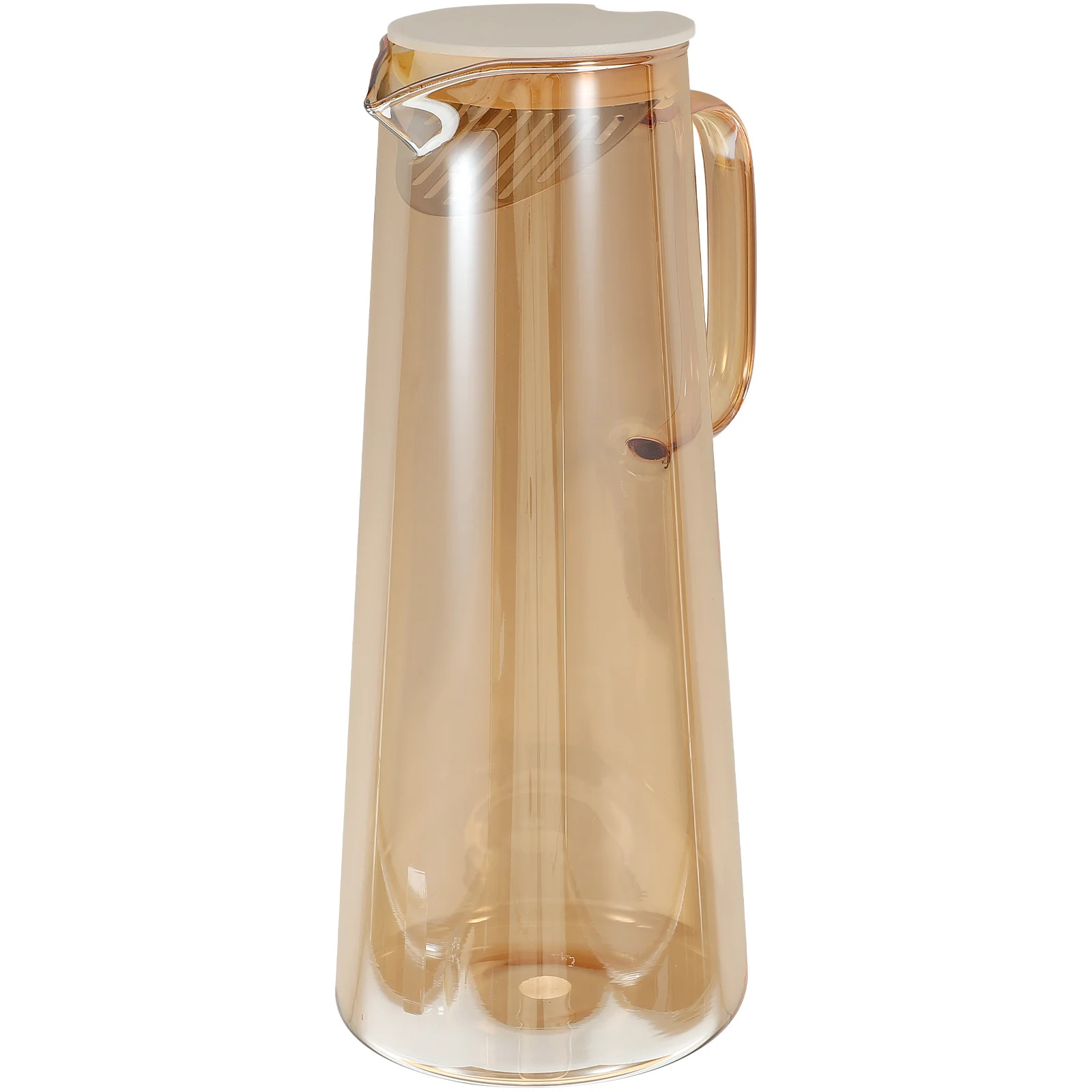 

Стеклянный кувшин для воды с крышкой, контейнер для холодных напитков из нержавеющей стали, большая емкость для хранения холодного чая, сока, напитков, портативный