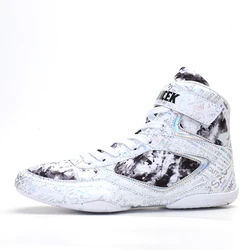 Men Professional Wrestling Shoes Lightweight Gear Women Comfortable Boxing Boots High Quality Adult Breathable Wrestling Shoes