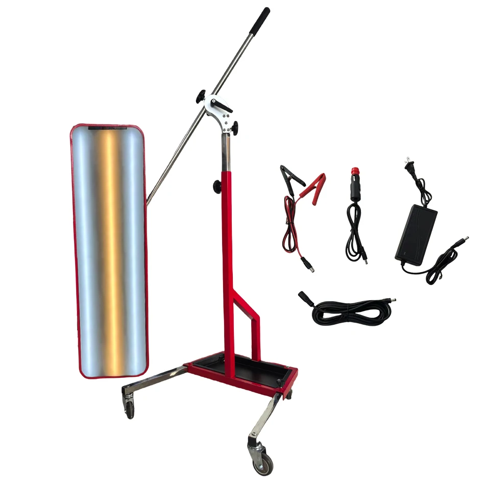 

Heavy Duty Light LED Lamp Reflector Board Dent Repair Tools LED Light Reflection Board With Adjustable Holder Hand Tool