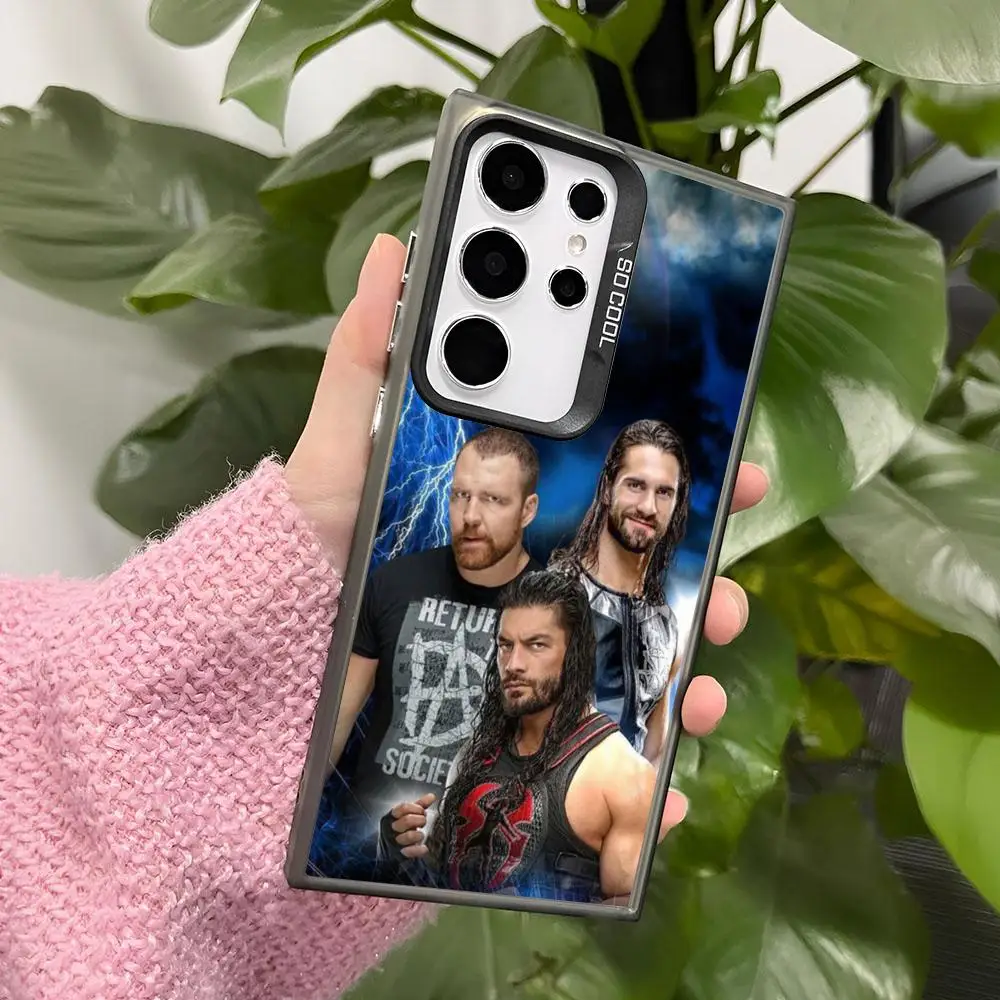 WWE The Shield Phone Case For Samsung Galaxy A15 A25 A35 A55 A14 A34 A54 A13 A23 A33 A53 A12 A22 A32 A52 A11 A21 A31 A51 A05 A04