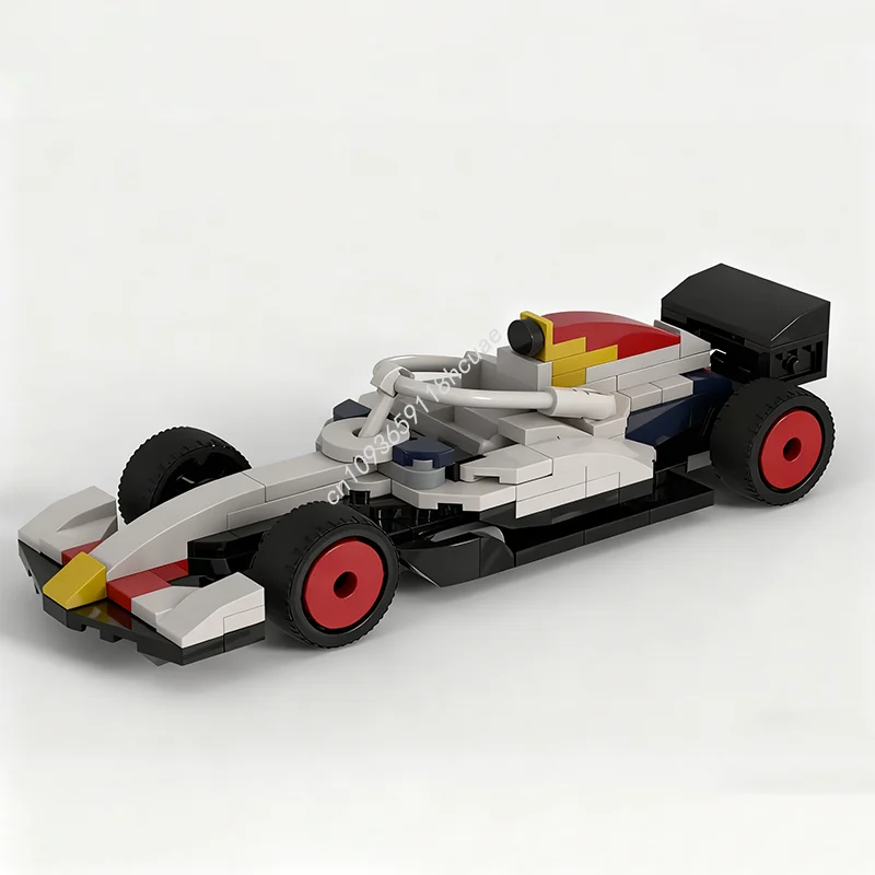 

140pcs MOC v2MOC VCARB02 F1 race car City Model Building blocks creative Education craft toys Birthday Kids Christmas gifts