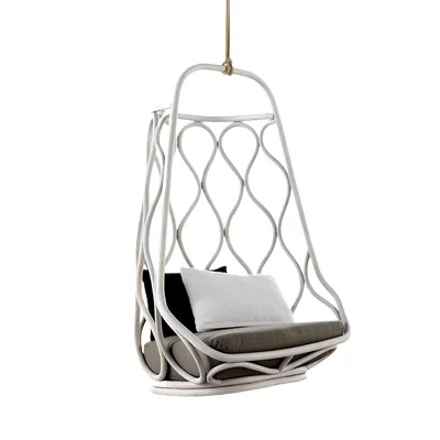 

Nordic outdoor hanging blue, lazy hanging chair ins swing courtyard shooting props household