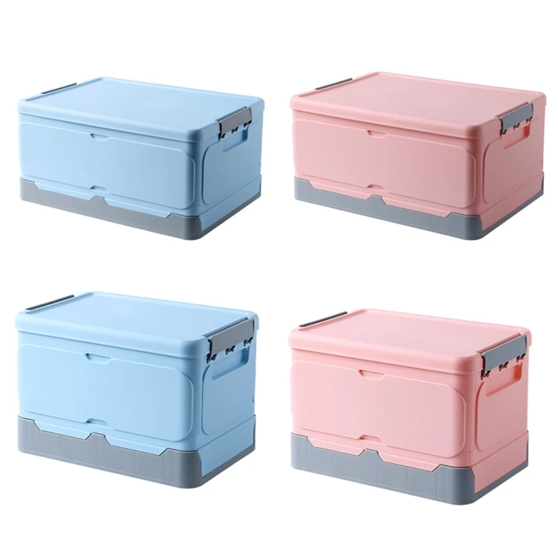 

Folding Storage Box Car Trunk Bag Organizer Boxs Home Room Multi-Functional Plastic Organizador Box