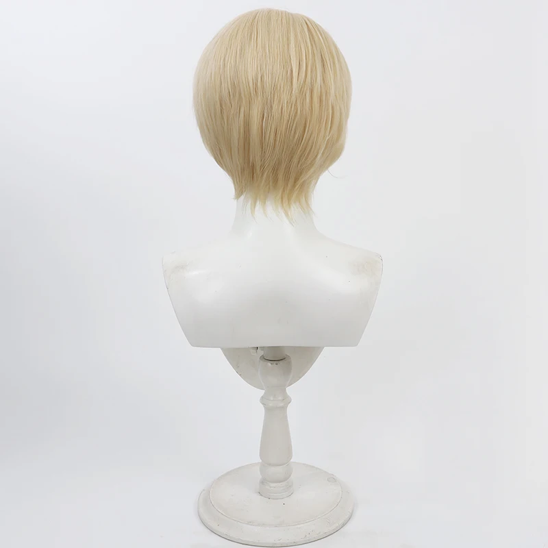 อะนิเมะ 18TRIP คิตากาตะ ไรโตะ คอสคอสเพลย์วิกผมฮาโลวีนปาร์ตี้คาร์นิวัลอุปกรณ์ประกอบฉากผมสังเคราะห์เส้นใยทนความร้อน + หมวกวิกผม