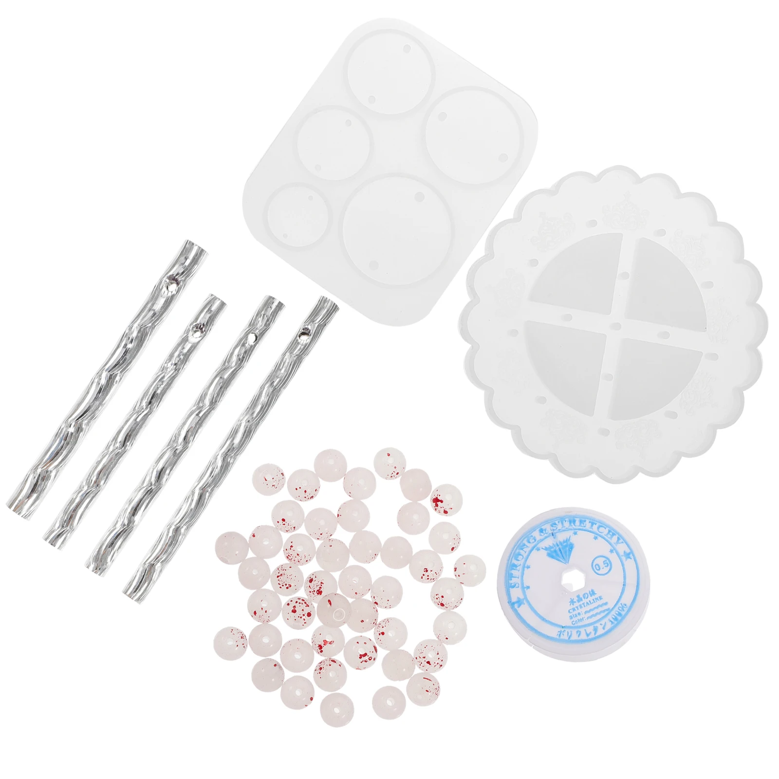 

Epoxy Wind Chime Molds Dragonfly DIY Crafts Kit Silicone Mold Nylon Resin Casting Projects Homemade Gifts