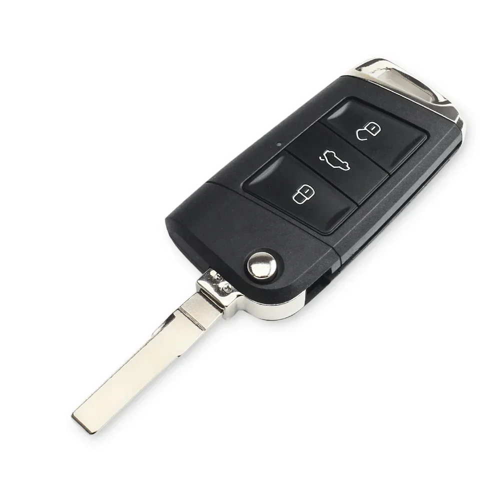 KEYYOU Remote Car Key For VW Volkswagen Passat B5 B6 Golf 4 5 6 Polo Touran Seat Skoda Jetta CC Beetle Bora Octavia MK5 MK4