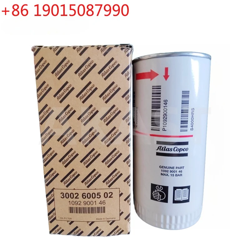 

GX11/15A Oil Filter Fits Atlas Copco Air Compressor 1092900146 3002600502 1092200288