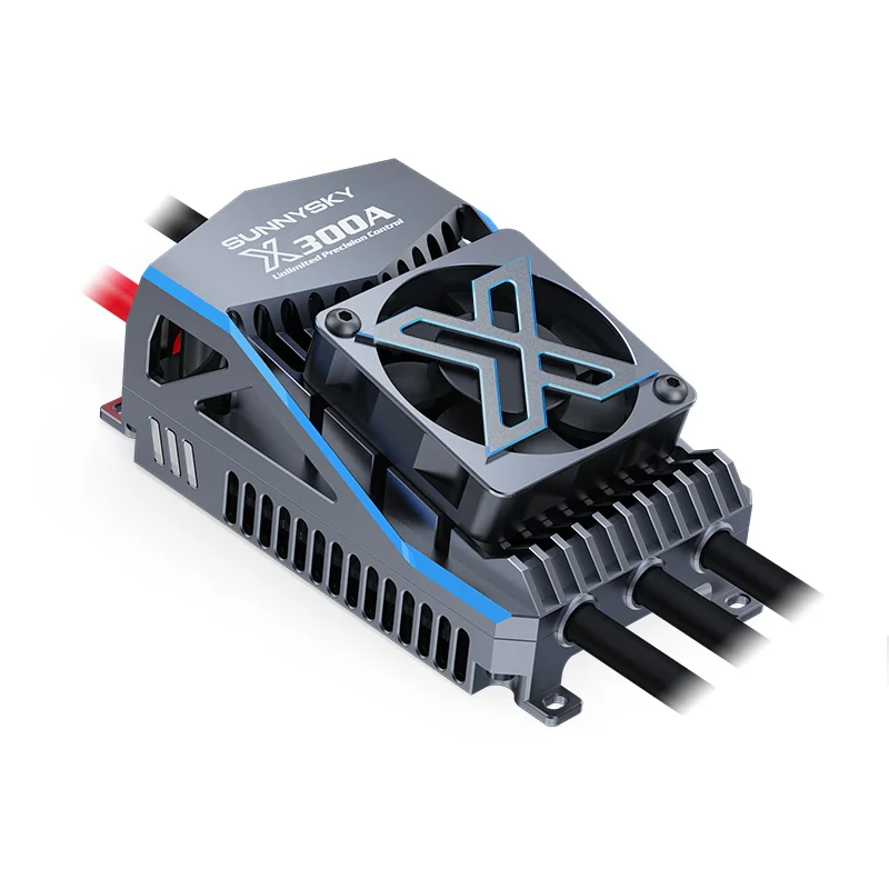 SUNNYSKY ESC X300A HV SBEC 6-14S Lipo 300A 12V BEC for Fixed Wing and Helicopter Cruising Quadcopter AA