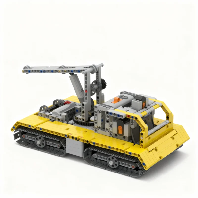 658pcs MOC Multi Terrrain Multi Use Vehicle Technical Model Building Blocks Christmas Gift Creative Display Idea Collection