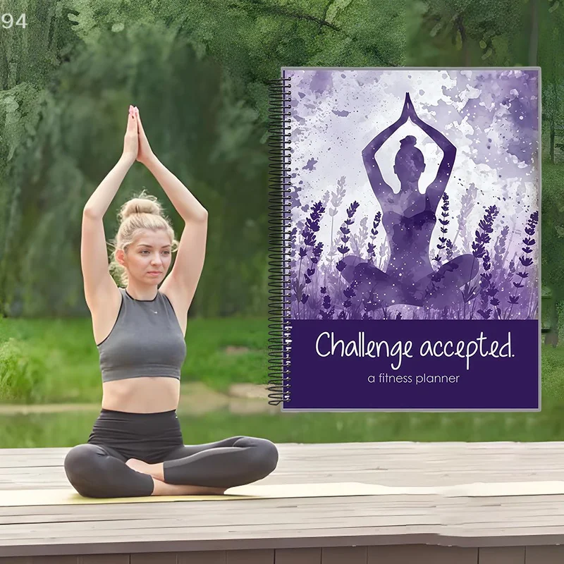 フィットネス・レゾリューション - 90日間のワークアウト＆ダイエットプランナー、感謝と夕方の反省ジャーナル