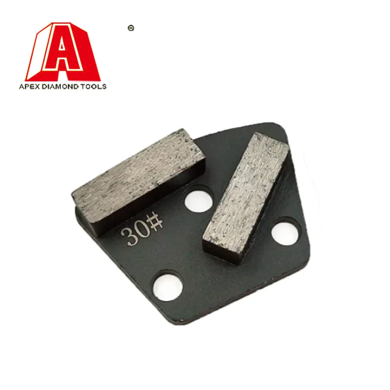 Ferramenta Abrasiva Piso Concreto Terrazzo Almofada de Polimento Moagem Bloco Solidificado Gramado com Metal Diamante Cortador Cabeça Cimento Chão