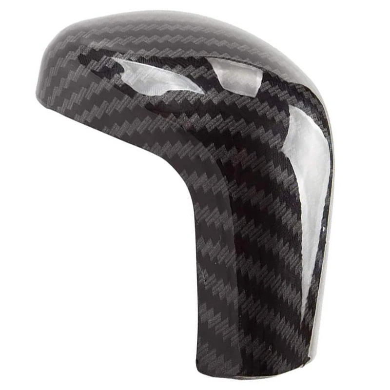 

Sport Style Carbon Fiber Print Auto Gear Shift Knob Cover Trim For Toyota Camry 2018-2020 Avalon Corolla Hatchback 2019 2020