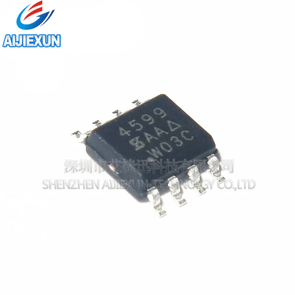 20PCS SI4599DY SI4599DY-T1-GE3 SOP8 N- and P-Channel 40-V (D-S) MOSFET in stock New and original