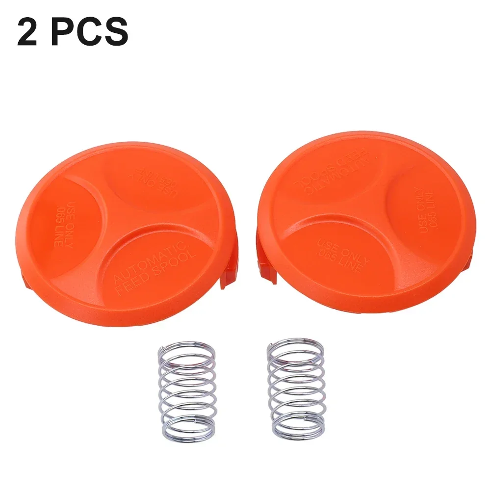 Replacement Spool Cover Set 2 Pack for BLACK+ DECKER String Trimmer Model 38502203 Fits GL ST Series Compatible Models