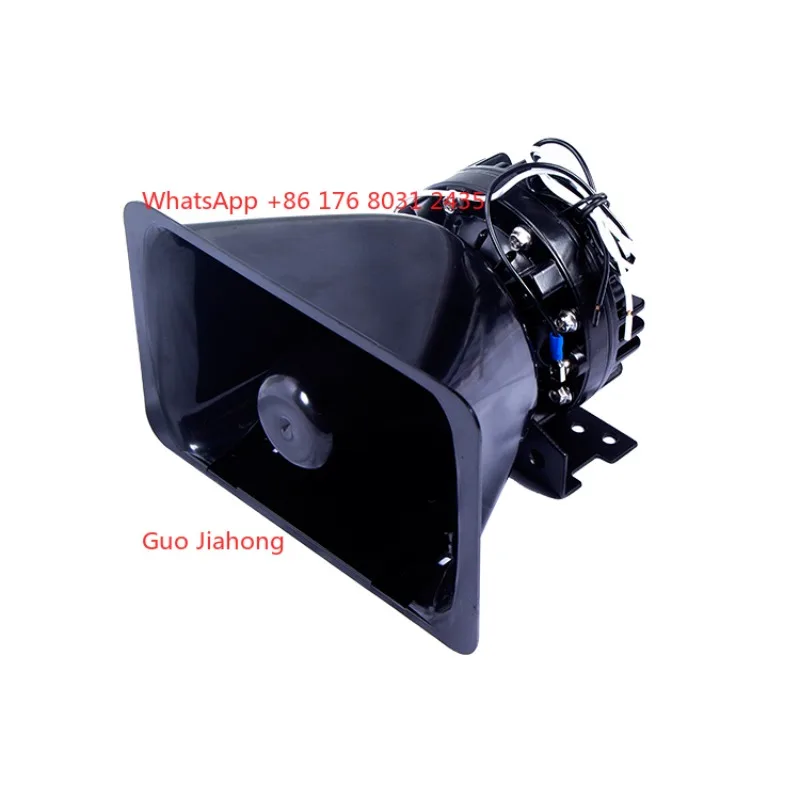 Multi-Function Red Blue LED Light Bar with Strobe Light Set& Siren Horn  12V/24V Emergency Kit