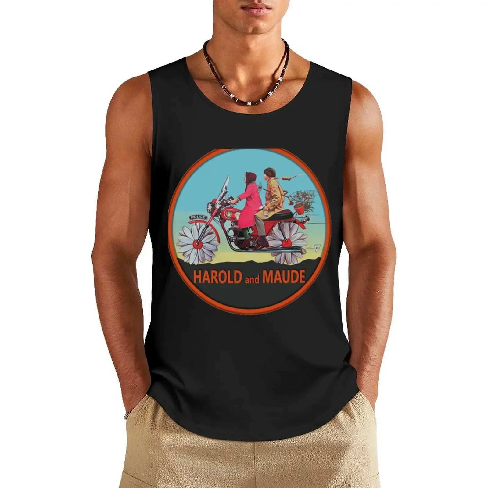 Harold and Maude Classic Tank Top gym t shirt men sleeveless shirt man