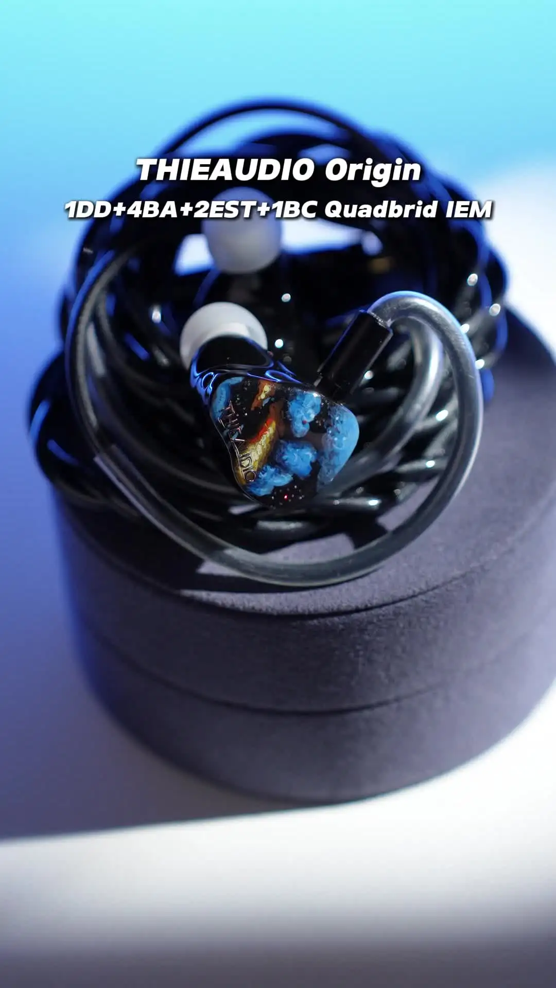 THIEAUDIO Origin 1DD+4BA+2EST+1BC Quadbrid IEM