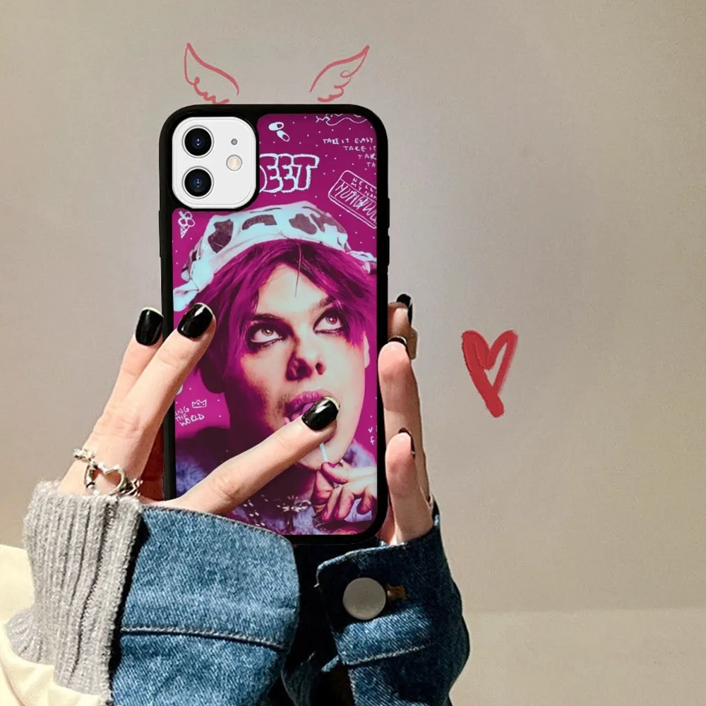 

Силиконовый чехол Yungblud из поликарбоната и ТПУ для Samsung S10 20 30 22 23 24 Plus Lite Ultra Cover