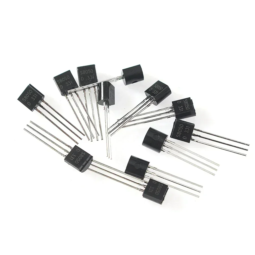 50 pièces 100 pièces Transistors S8050 S8550 S9011 S9012 S9013 S9014 S9015 S9018 SS8050 SS8550 TO-92 Kit de composants électroniques