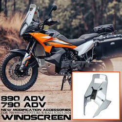 Parabrisas de Rally acrílico para motocicleta, Deflector de viento, protector de pantalla, visera para 390, 790, 890, ADV Adventure, 2019-2022, 2021