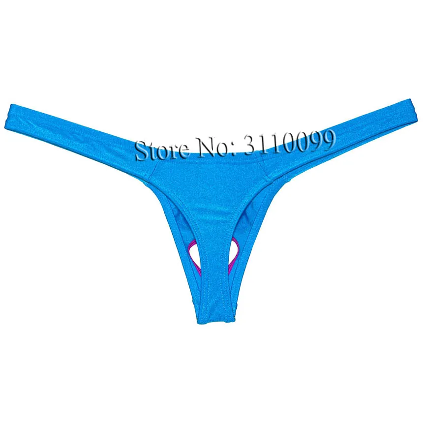 Men‘s Sports Shiny Thong Bulge Pouch G-string Balls Out Tangas Jockstrap Underwear