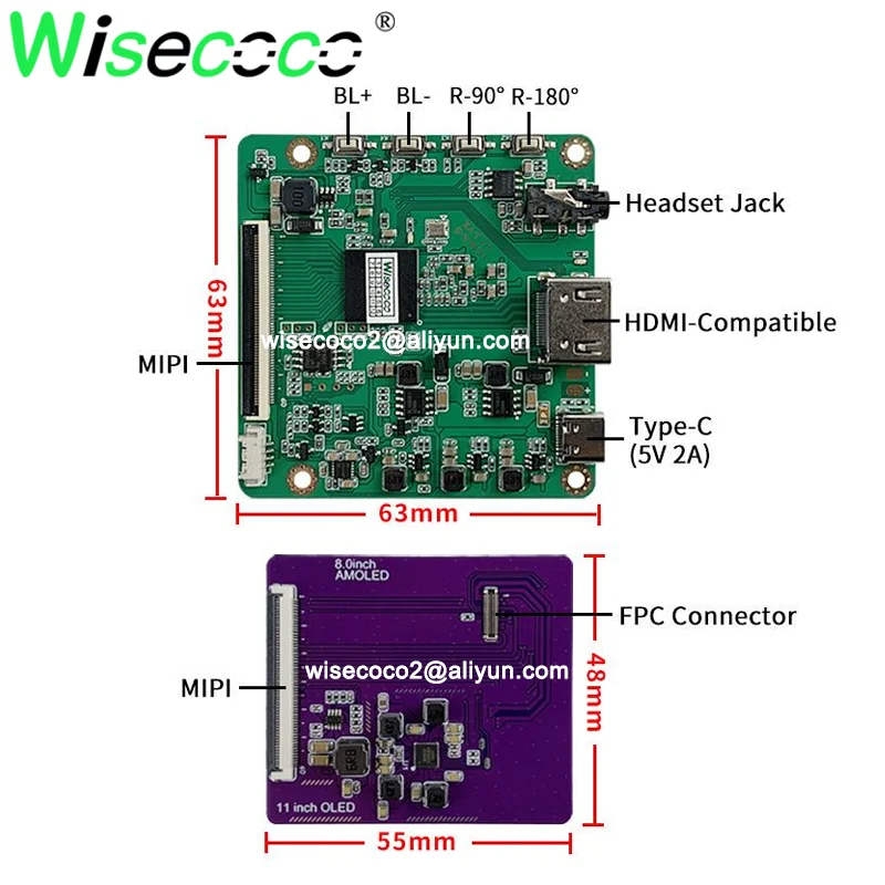 Imagem -04 - Display Oled para Raspberry pi 2k 2480x1860 Ips 4:3 Amoled Screen Orange pi Game Console Macbook Laptops Exibição Secundária