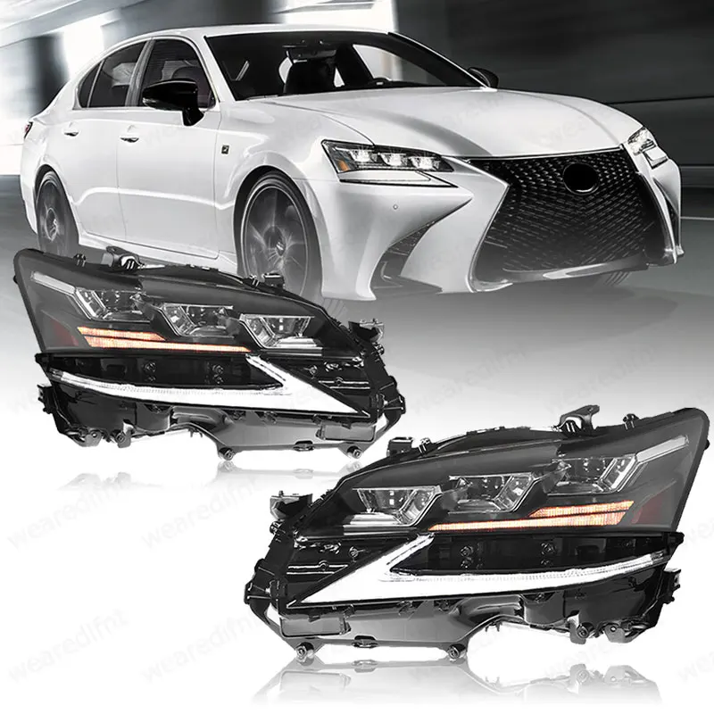 

Car Lights For Lexus GS Led Headlights 2016 2017 2018 2019 2020 GS-Series GS200 GS350 GS450 Modified Front DRL Lights Assembly