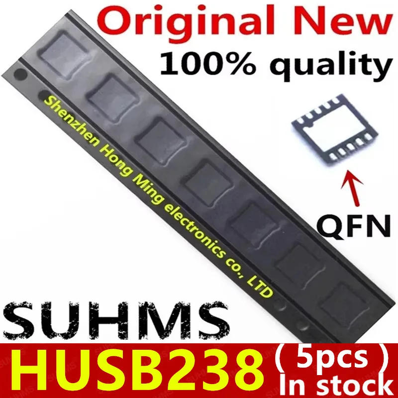 (5 piezas) 100% nuevo HUSB238 HUSB238_002DD QFN-10