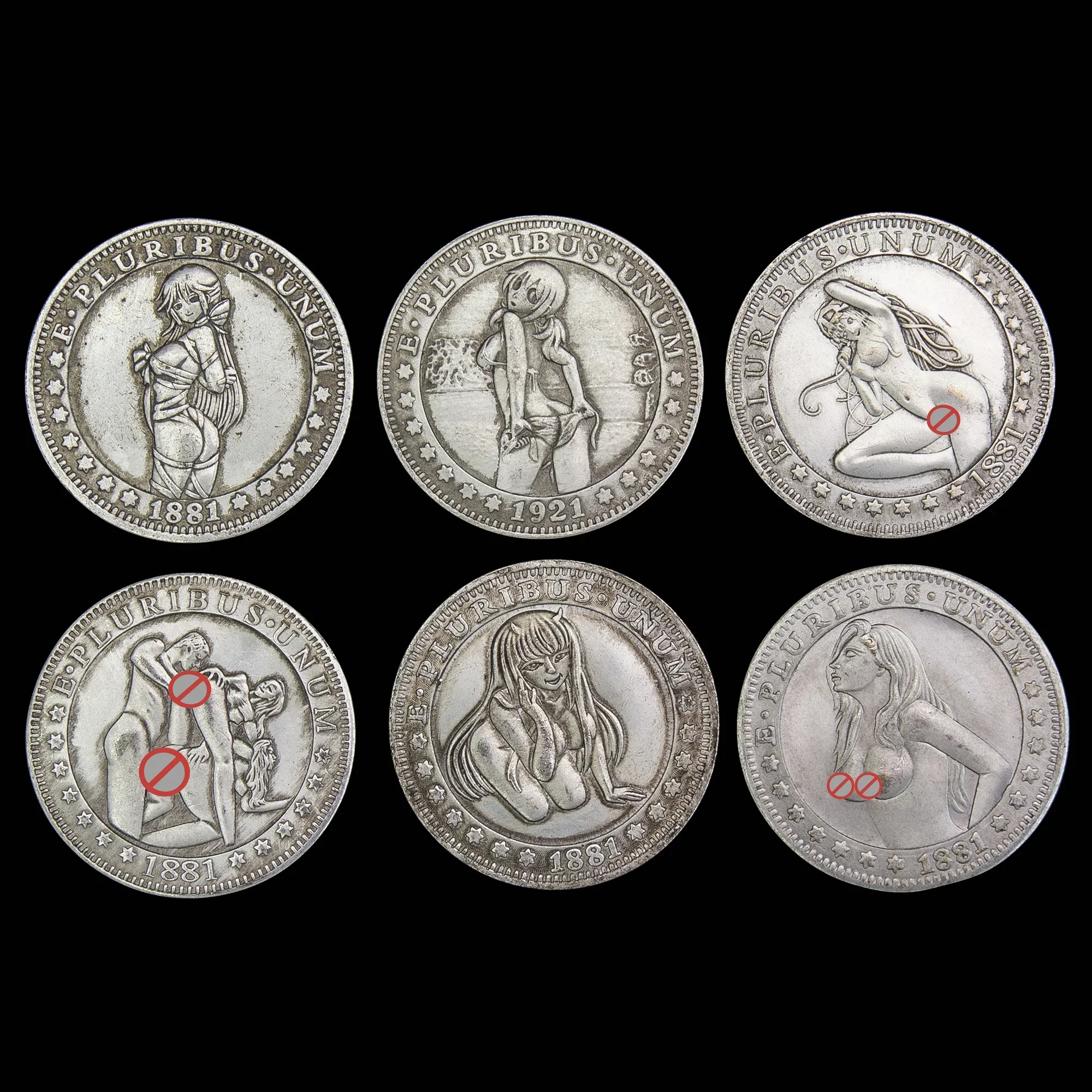 فن صورة مستوحى من الرسوم المتحركة - موضوع موحد لعملة هوبو، عمل فني قابل للجمع لعشاق الرسوم المتحركة، هدية مفاجئة