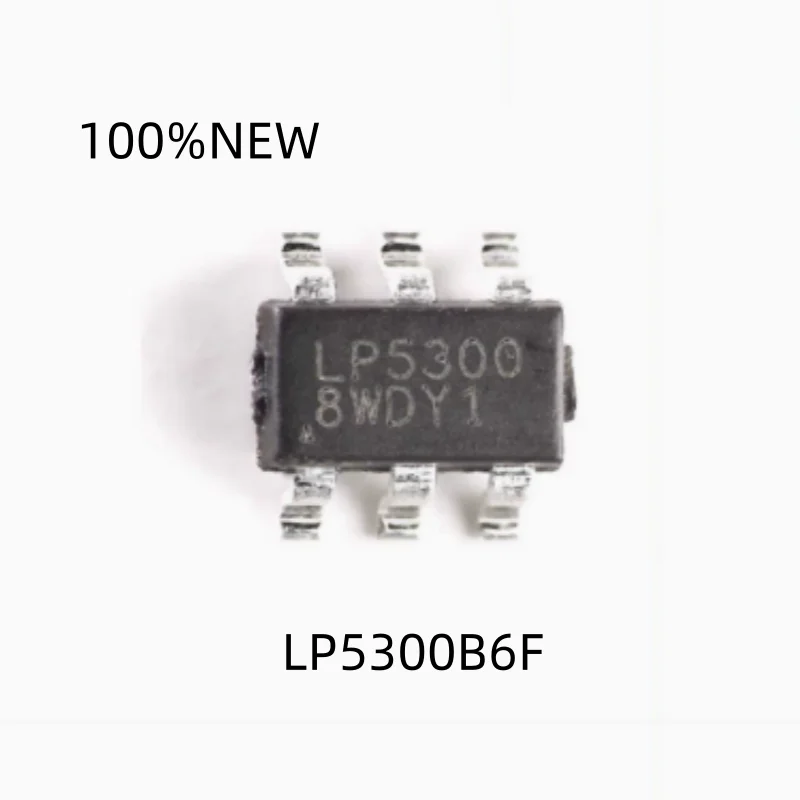 (50Pcs) 100% New Lp5300B6F Lp5300 Sot-23-6 Power Monitoring Chip Overvoltage Protection Ic Power Switch