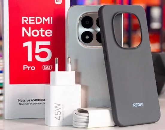 Global Version Xiaomi Redmi Note 15 Pro 5G Dimensity 7400-Ultra 6.83" Display 45W 6580mAh Battery 200MP Camera