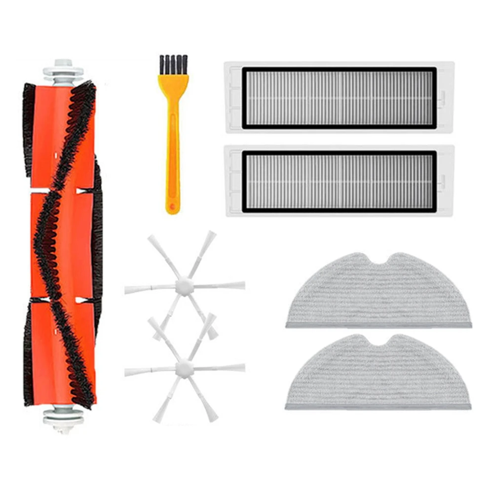 Para xiaomi robô 1c 2 stytj03zhm filtro mop pano robô aspirador de pó acessórios principal escova lateral peças reposição