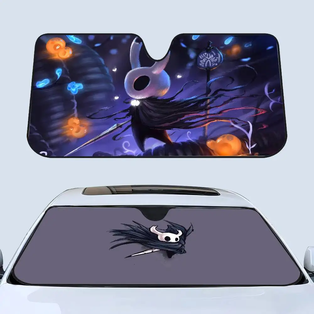 

H-Hollow Knight Anime CartoonAnime Cartoon Car Sunshade Window Sunshade Sunblock Front Windshield Hood Interior Front Baffle