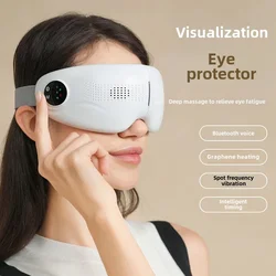 Intelligent Eye Massager Vibrating Hot Compress Eye Protection Device Relieve Eye Dryness And Fatigue Eye Care Relax Massage