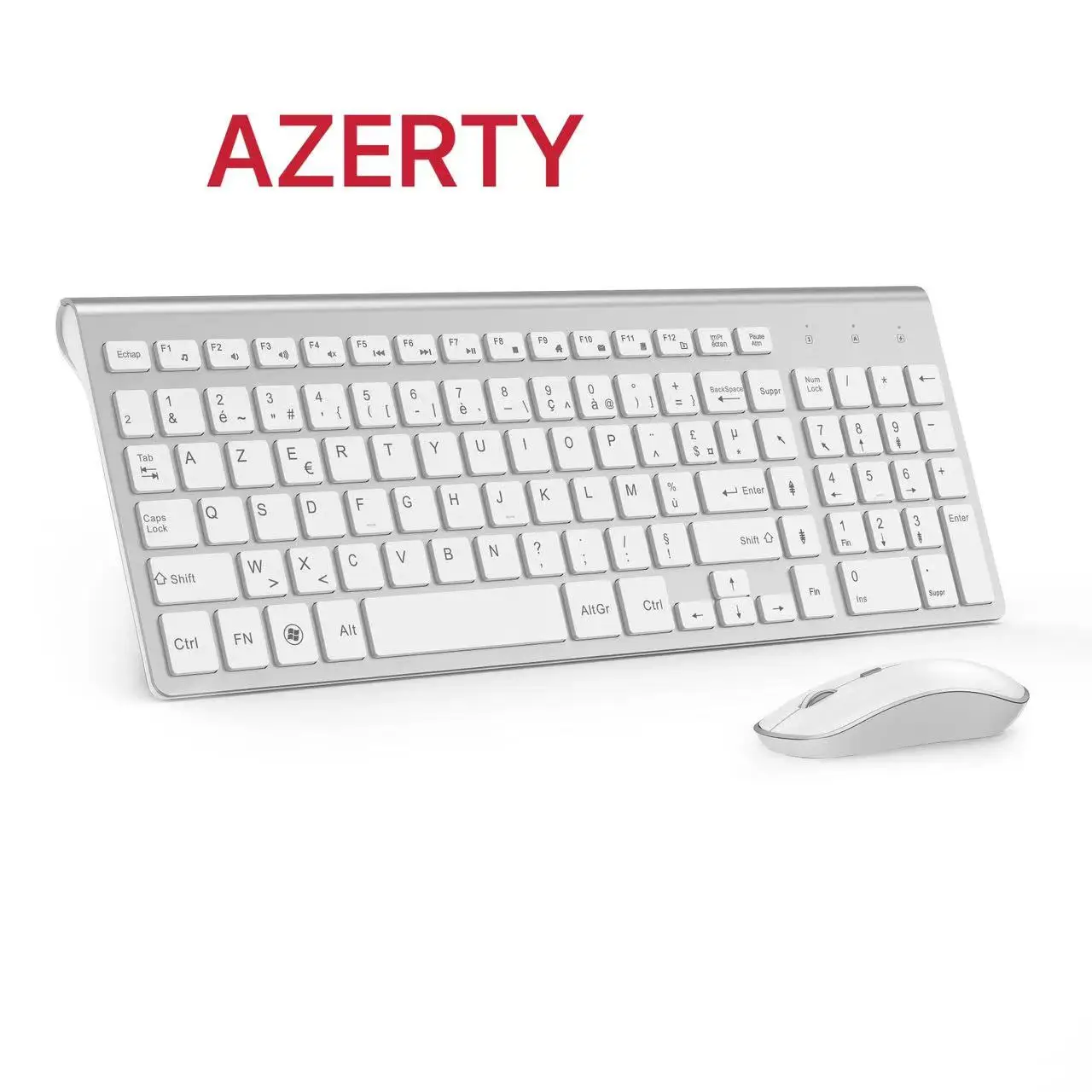 Mouse Wireless Ricaricabile 2.4G+BT | Ergonomico, Silenzioso, DPI Regolabile, Per PC E Laptop - Nero