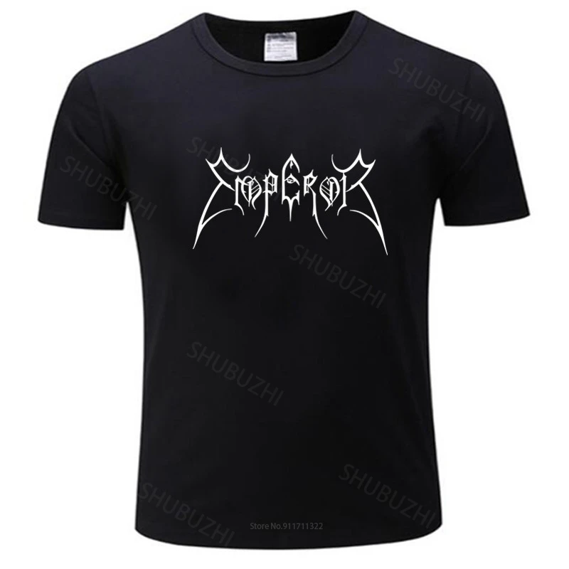 mens short sleeve t shirt Norway Band Emperor T Shirts Men Fashion  Cotton Black Metal T-shirt fashion tee-shirt male summer