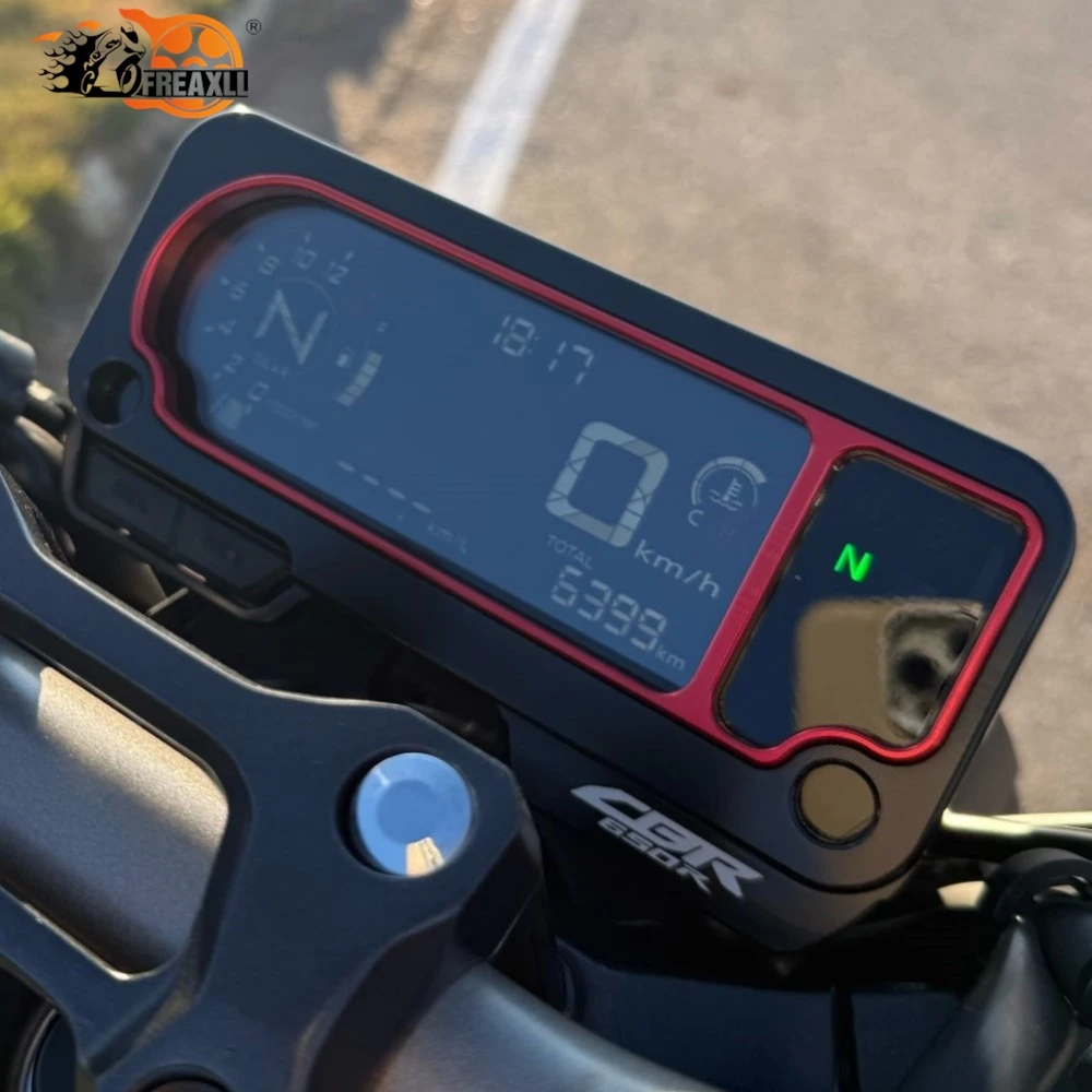 

For Honda CB500X CBR650R CB650R CBR500R CB500F 2019-2024 Motorcycle Frame Screen Instrument Meter Case Guard Cover CBR 500 650 R