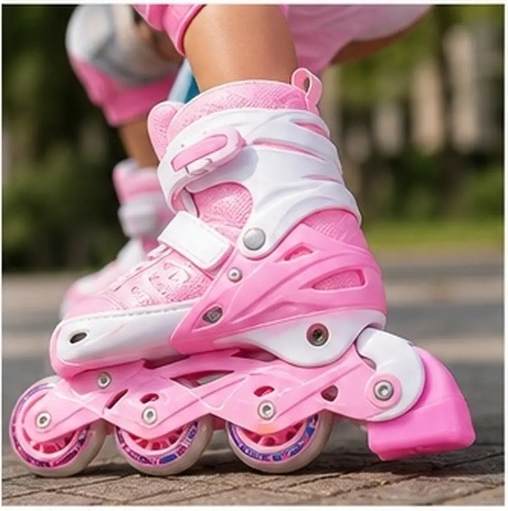 4Pcs Kids Roller Skate Brake Block Replacement Non-Slip Rubber Toe Stopper Safety Spare Parts for Skating Safety