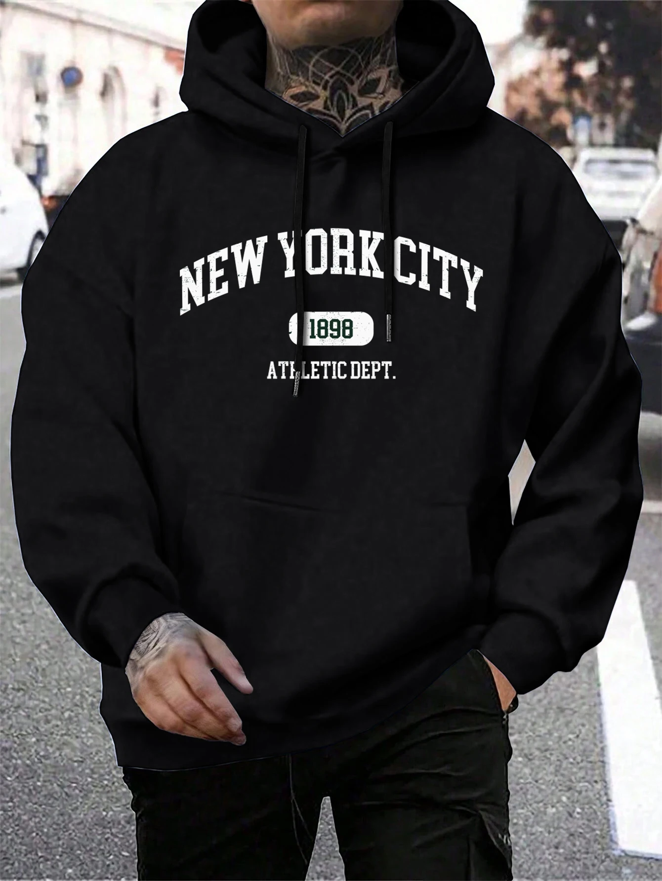 Felpa con cappuccio da uomo Ne - Winter Clothing New York recensione e prezzo