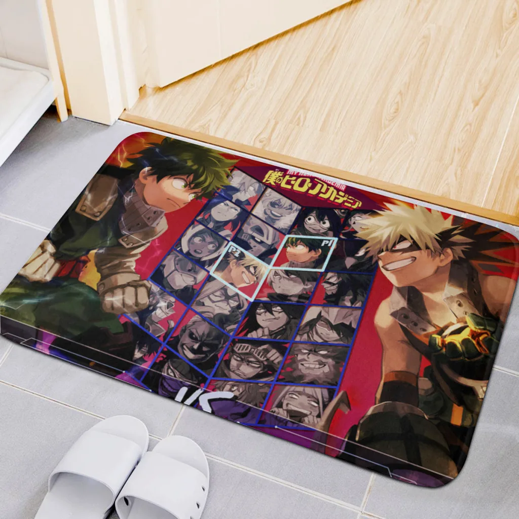 

Carpet Floor Mat Nordic Style Home Doormat Bathroom-Toilet Mats Bedroom Anime-My-Hero-Academia Hotel Decor Mat Alfombra Rug