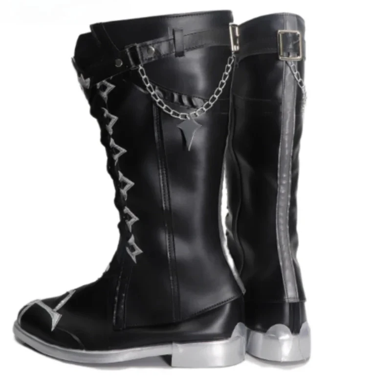 

A;3\v,7'd/Anime Game Cosplay Shoes Kyryll Chudomirovich Flins Genshin Impact Boots Halloween Party Propsc;4'b,7'm\1/