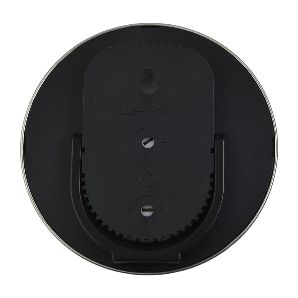 Hygrometer Thermometer Hotel Lobby In Office Laboratory ABS Diameter 13cm Range: 20-100% Thermometer Monitoring