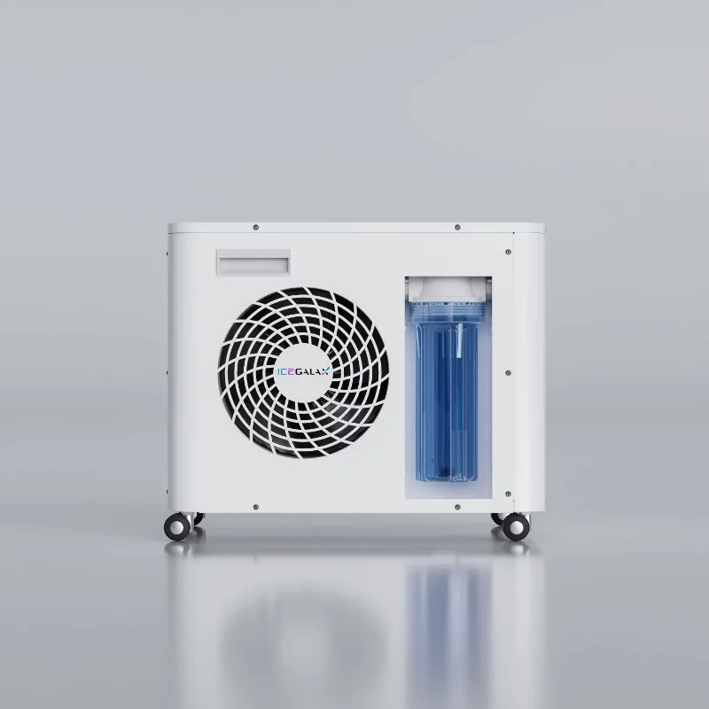 ICEGALAX رياضي اللياقة البدنية الانتعاش دورة الأوزون استخدام مبرد يغرق البارد المبرد بالماء مع مرشح HP ضاغط مبرد حمام الجليد