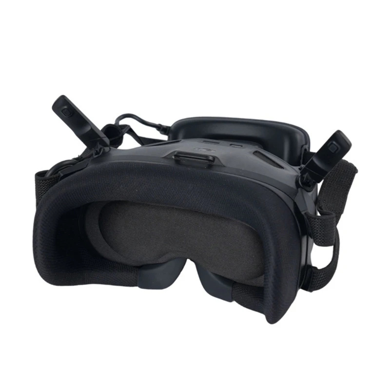 Hot 5HA Durability Cover Polyester Pad Easy Installation for GOGGLES N3 for Enhances Flight Experience and Dust Protections
