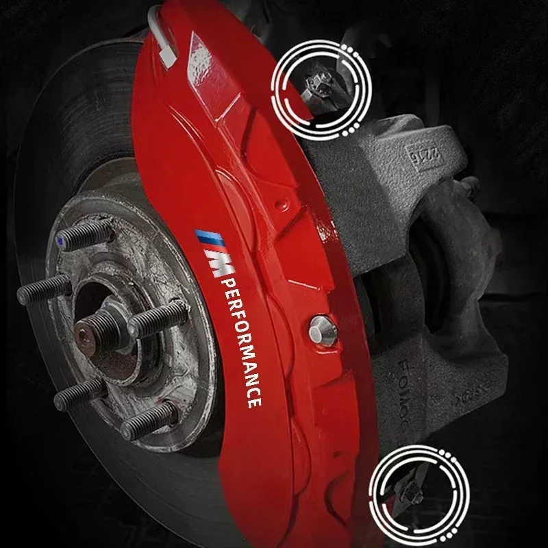 

2025 Новая 6 шт. автомобильная наклейка на тормозной суппорт, виниловая наклейка для BMW M Power E30 E38 E39 E46 E60 E61 E90 X1 X3 X4 X5 X6 E70 E83 X5 F10 F3