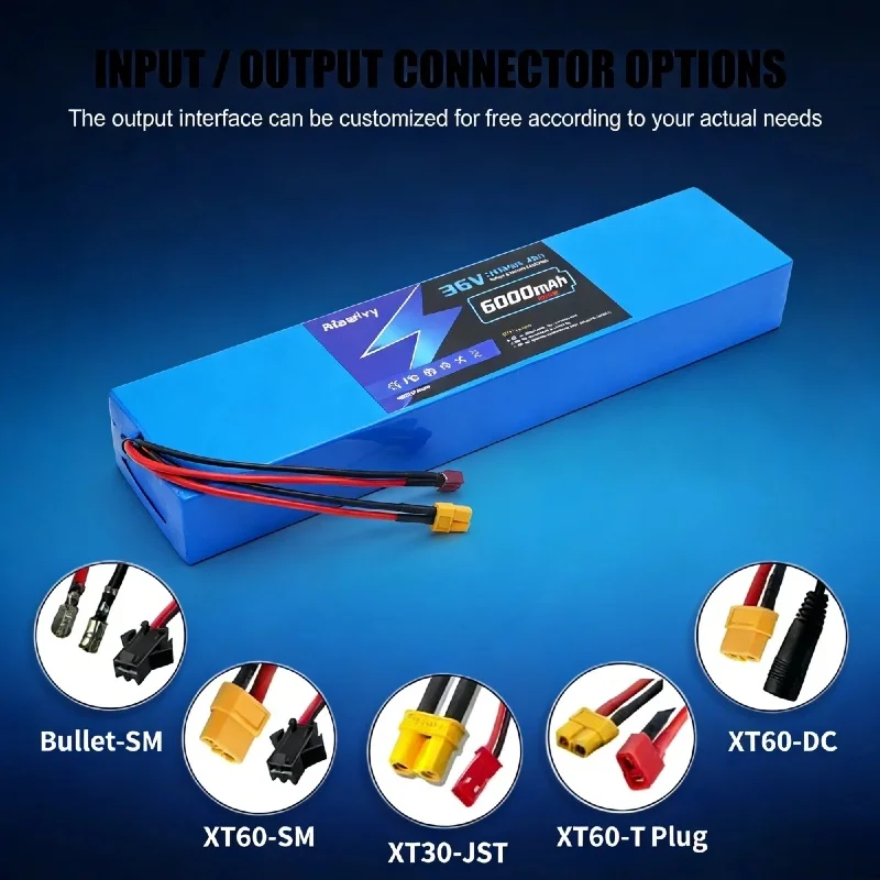 

Aleaivy 36V 42V 10S4P 20000mAh Lithium Battery Pack – High-Power Replacement Accessory for M365 Scooter 350W/500W Durable