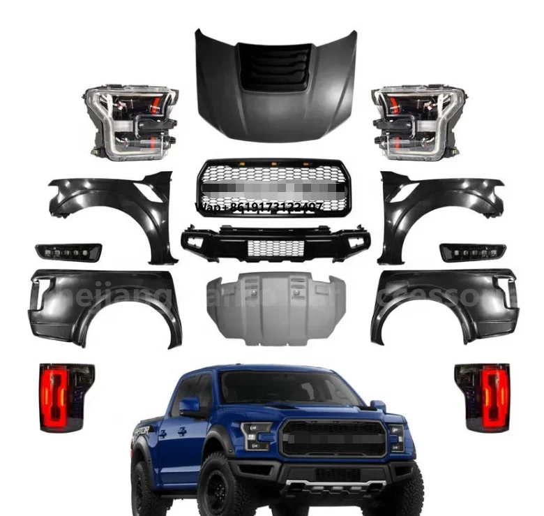 

Body Kit De Conversion Para Front Bumper Facelift for Xls 2021 Upgrade F-150 Raptor