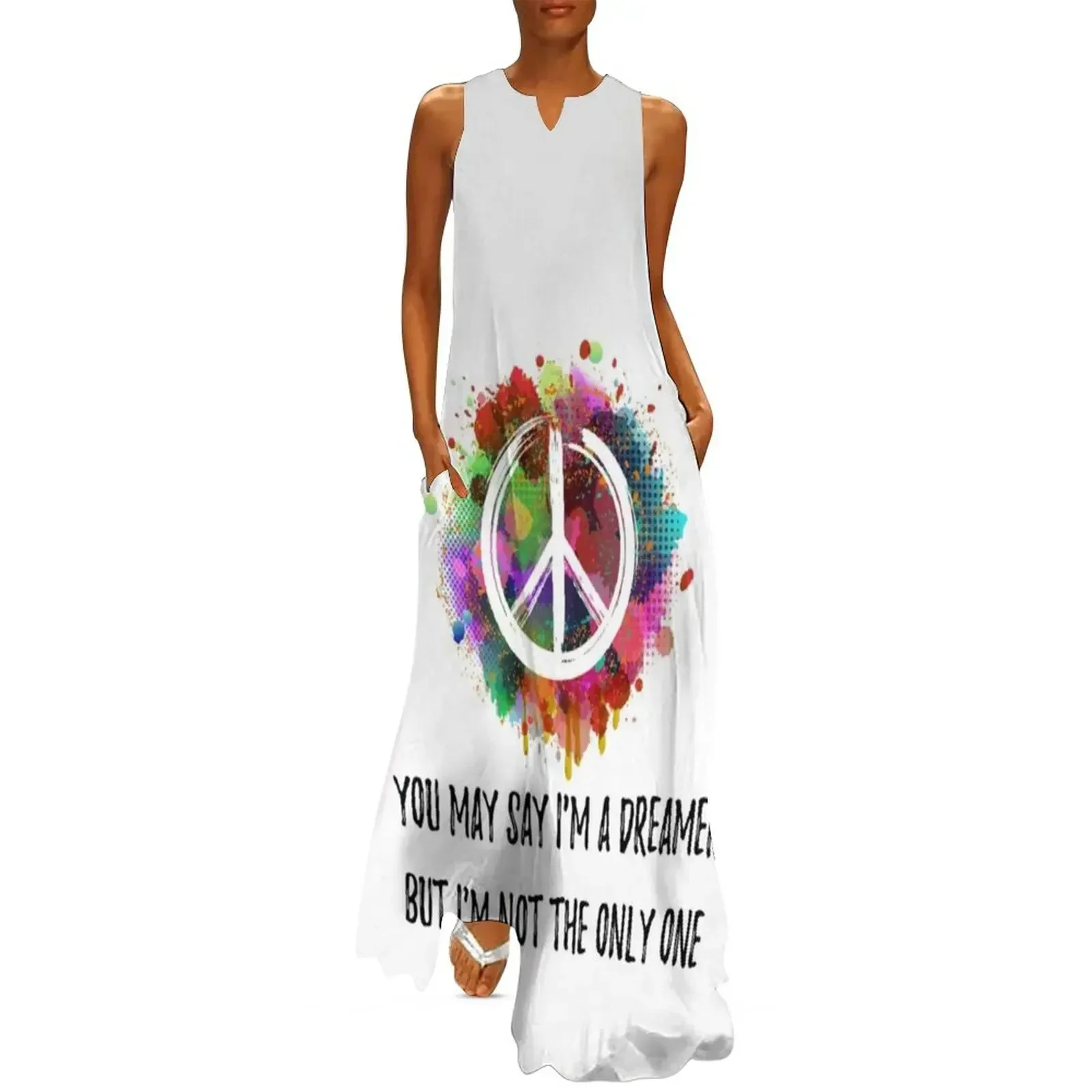 

Imagine Long Dress summer dress woman 2025 summer clothes evening dress woman loose summer